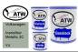 Preview: Volkswagen, Inarisilber Metallic 2C, Y4: 1L Lackdose + 1L Klarlack + 500ml Härter - Set, von ATW Autoteile West.